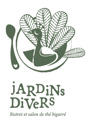 Jardins Divers — bistrot et salon de thé bigarré